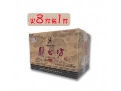 白酒正品关公坊特制铁盒浓香38°500ml 8件送1件图2