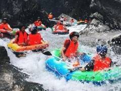 每天发班漂流、九畹溪漂流一日游东站免费接 特价168/人图1