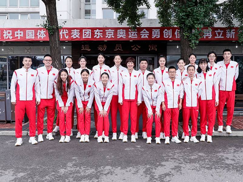 中国女排出征东京奥运会