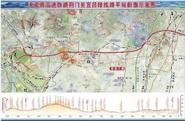沪渝蓉沿江高铁荆门至宜昌段全线开建