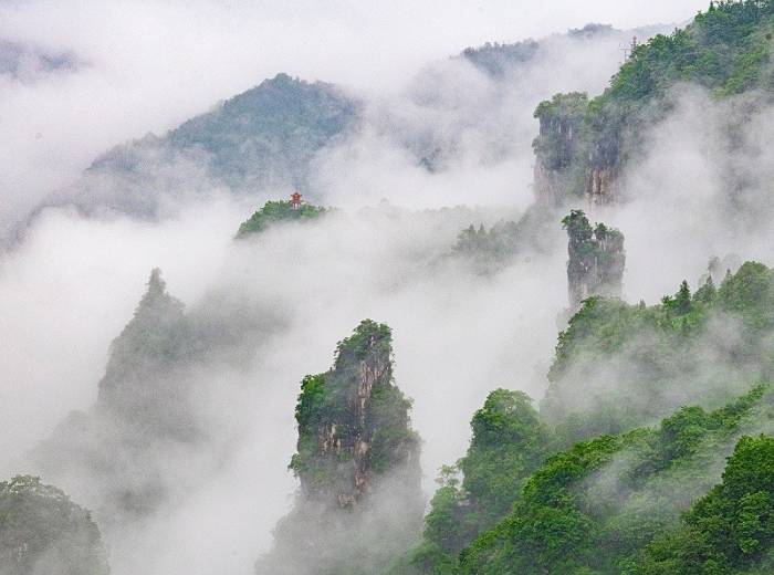 夏季养生哪里去，清江方山请你游——清江方山一日游图2