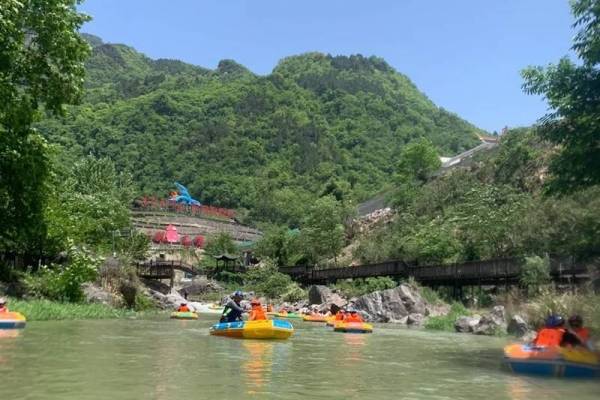 9月5日九畹溪漂流景区发布停漂公告