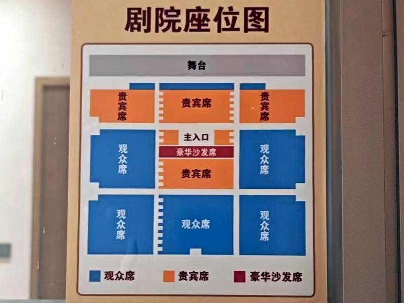 三峡千古情剧院座位图