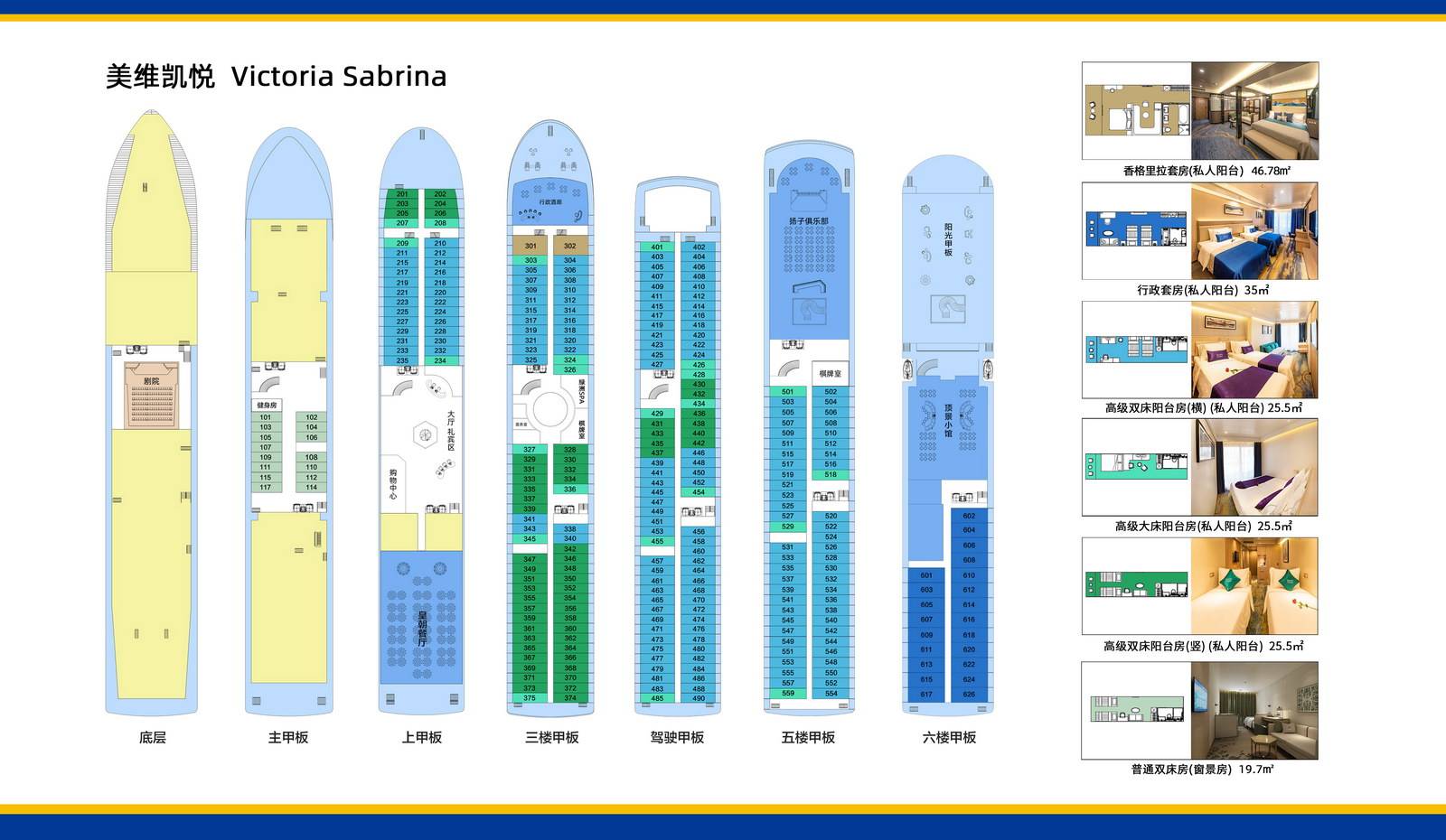 美维凯悦号甲板导航
