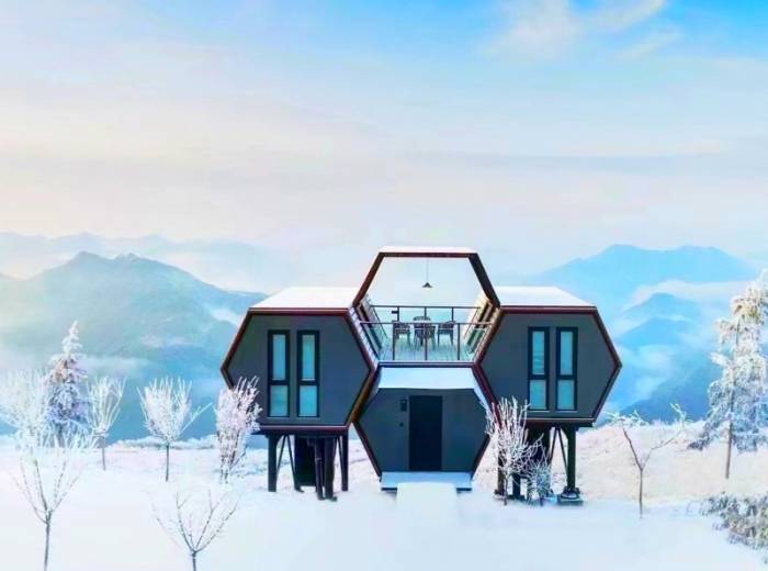 五峰滑雪一日游 五峰国际滑雪场多少钱 怎么去五峰国际滑雪场图3