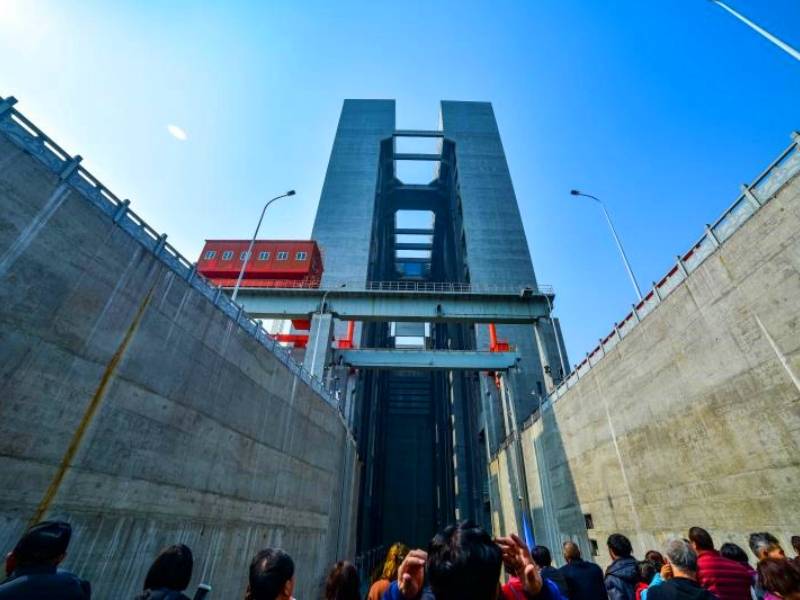 三峡大坝升船机