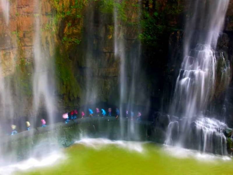 三峡大瀑布高空览瀑