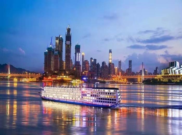 华夏（2号/3号）游轮经典行程重庆到宜昌四天三晚， 华夏神女游轮途经哪些景点，船票价格图1