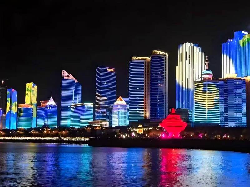 青岛五四广场夜景_副本