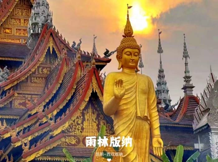 宜昌去云南昆明+西双版纳的游玩路线以及游玩攻略/团报价【雨林版纳】6日游图1