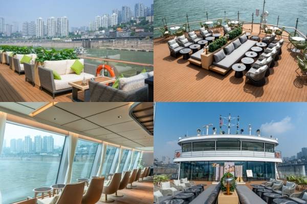 世纪江三如诗游船有几层甲板，每一层的主要功能是什么？