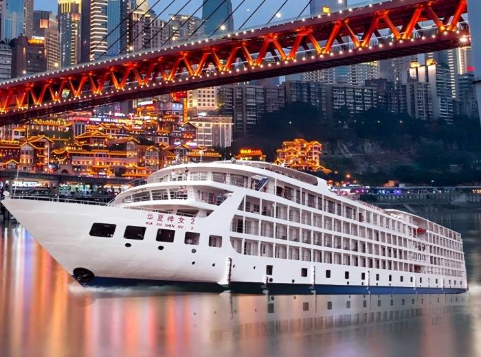 【华夏二号（华夏神女2号）游轮】重庆到宜昌四天三夜，开启江峡奇旅图1