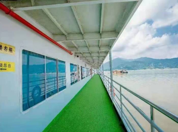 【新高湖游轮】宜昌到重庆两日游，(长江三峡段唯一的人和车共同登船的游船)图4