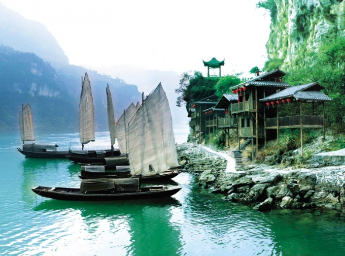 【精选】车线三峡人家一日游>含景区门票+往返换乘票+往返渡船票图2