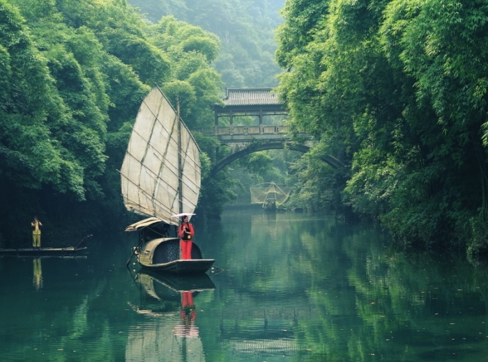 三峡大瀑布/金狮洞/情人泉/三峡人家全景二日游图4