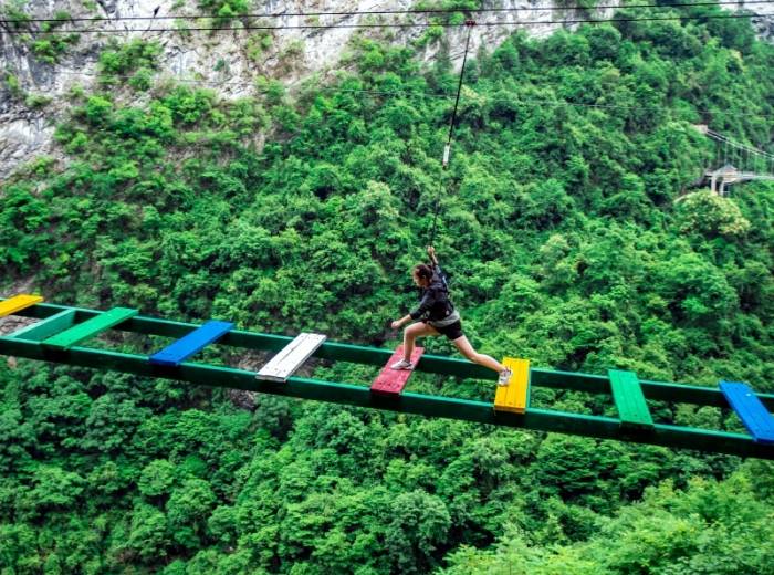 宜昌到恩施土司城·女儿城·大清江·地心谷三天两晚纯玩0购物团图3