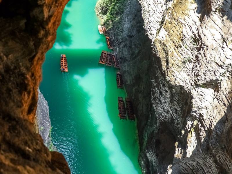 正午的峡谷（摄影：唐雪琴） (1)_副本