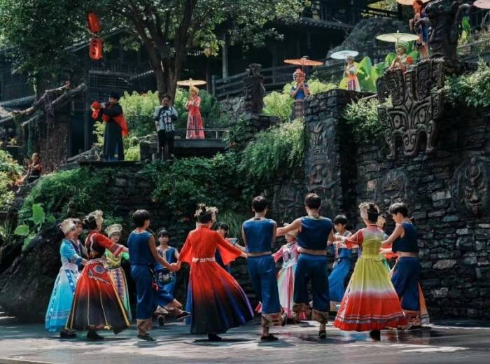 <两坝一峡三峡人家+三峡千古情二日游>行程简介,景区项目有哪些？图3