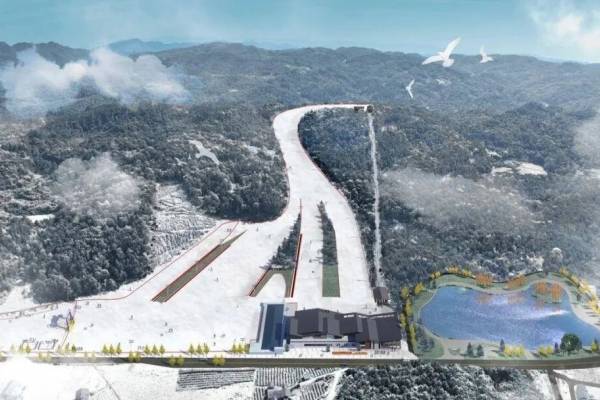 2025年宜昌超大冰雪度假区将于年底与游客见面