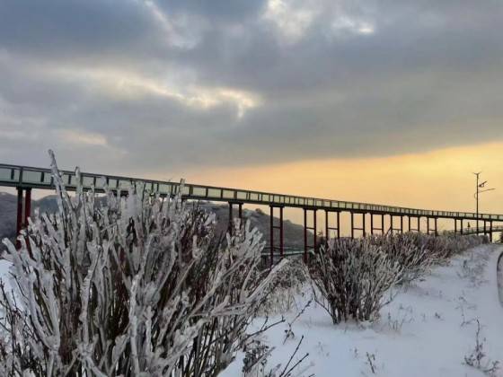 百里荒赏雪一日游图6