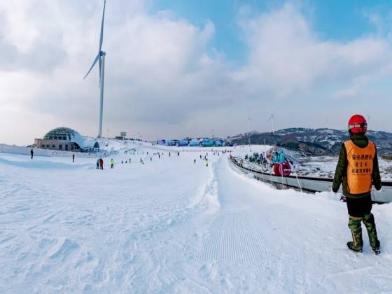 百里荒滑雪二日游自驾游套餐 含双人滑雪门票+酒店图2