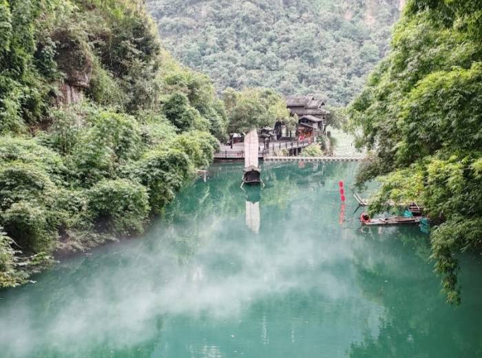 三峡大瀑布 三峡人家二日游，网红打卡，美翻全网图5
