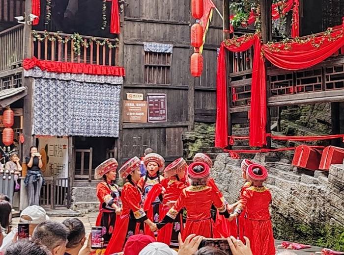 三峡大瀑布 三峡人家二日游，网红打卡，美翻全网图8