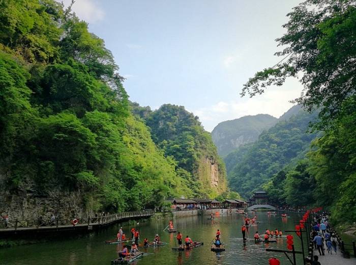 宜昌景点山水二日游 三峡大瀑布 三峡人家 三峡大坝全景组合二日游图4